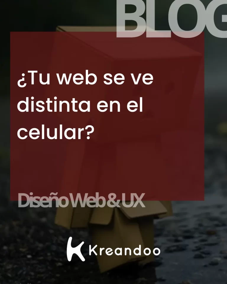 diseño web responsive para celulares